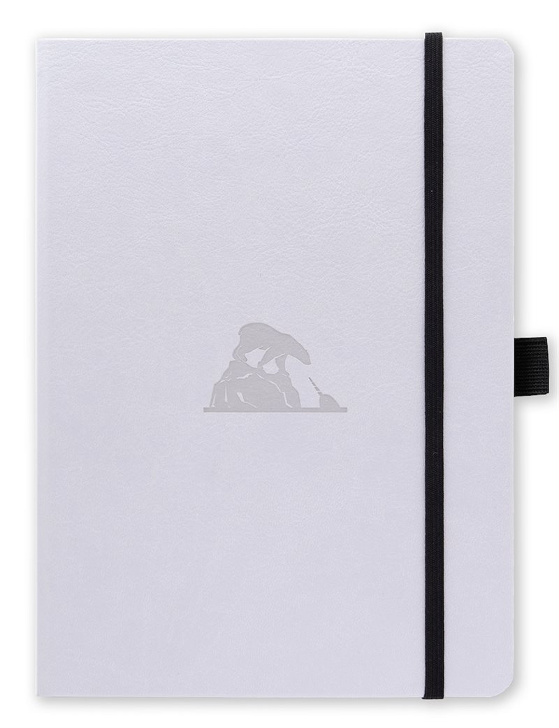 Dingbats* Earth A5+ Dotted - Glicine Arctic Notebook