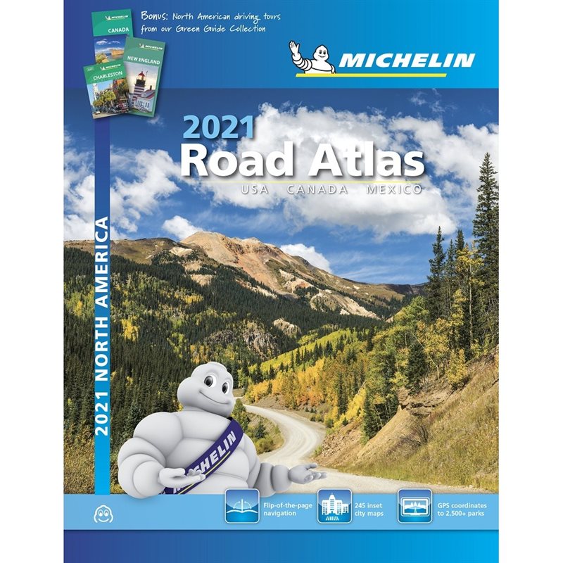 Road Atlas 2021 - USA, Canada, Mexico (A4-Spiral) - Tourist & Motoring Atla