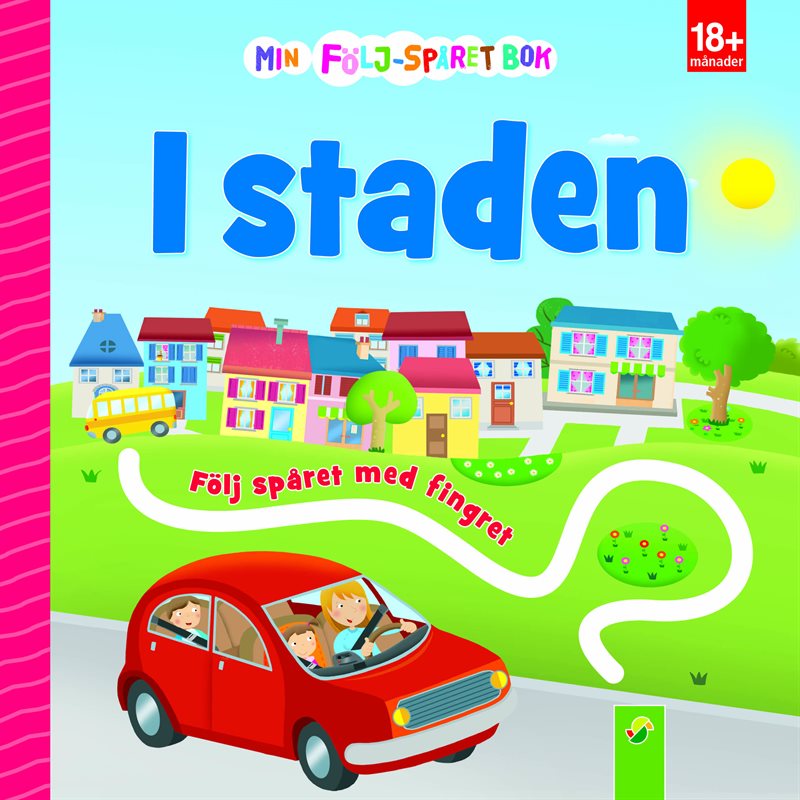 I staden - följ spåret med fingret