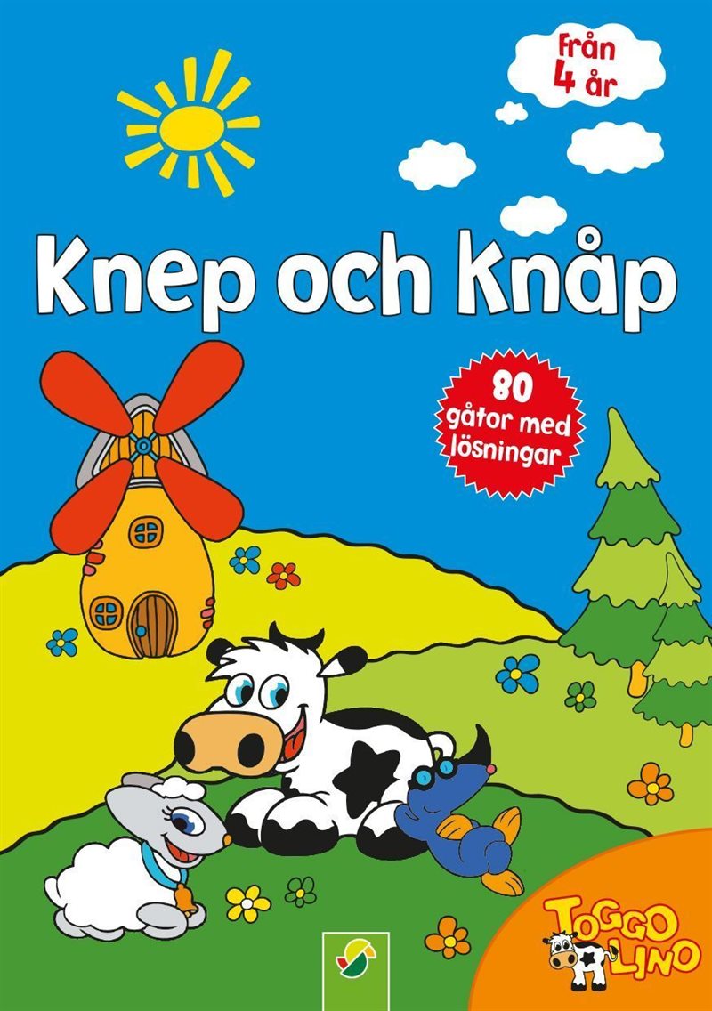 Knep och knåp : 80 gåtor med lösningar (blå)