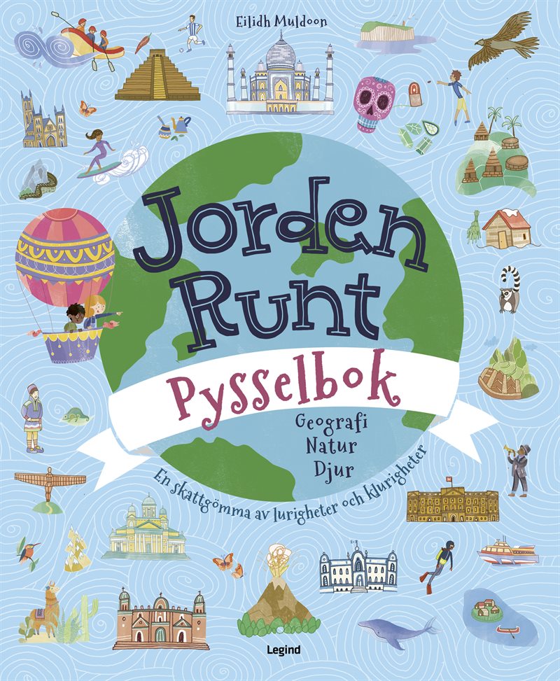 Jorden runt pysselbok