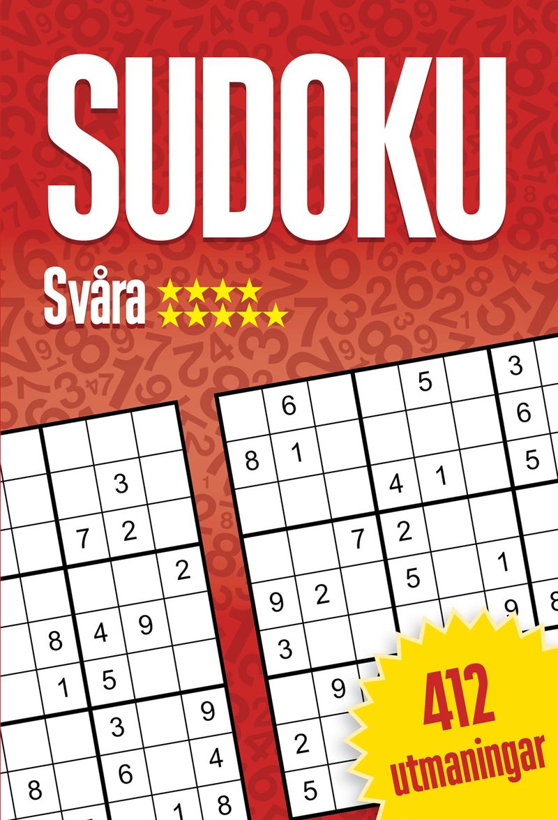 Sudoku : Svåra, 412 utmaningar ****/*****