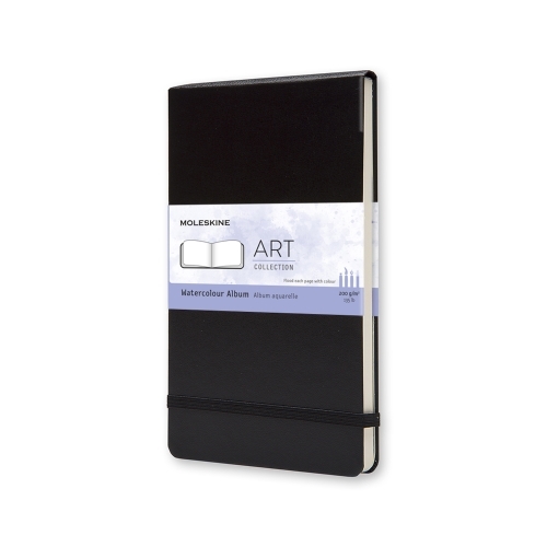 Art, Watercol. Alb, L, Black
