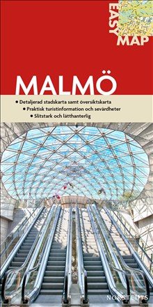 Malmö EasyMap stadskarta : 1:14500