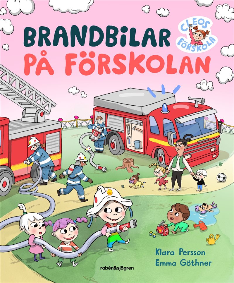 Brandbilar på förskolan