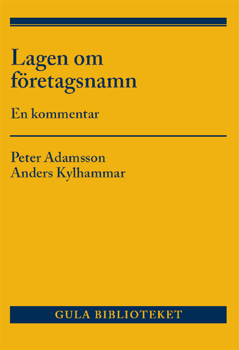 Lagen om företagsnamn : en kommentar