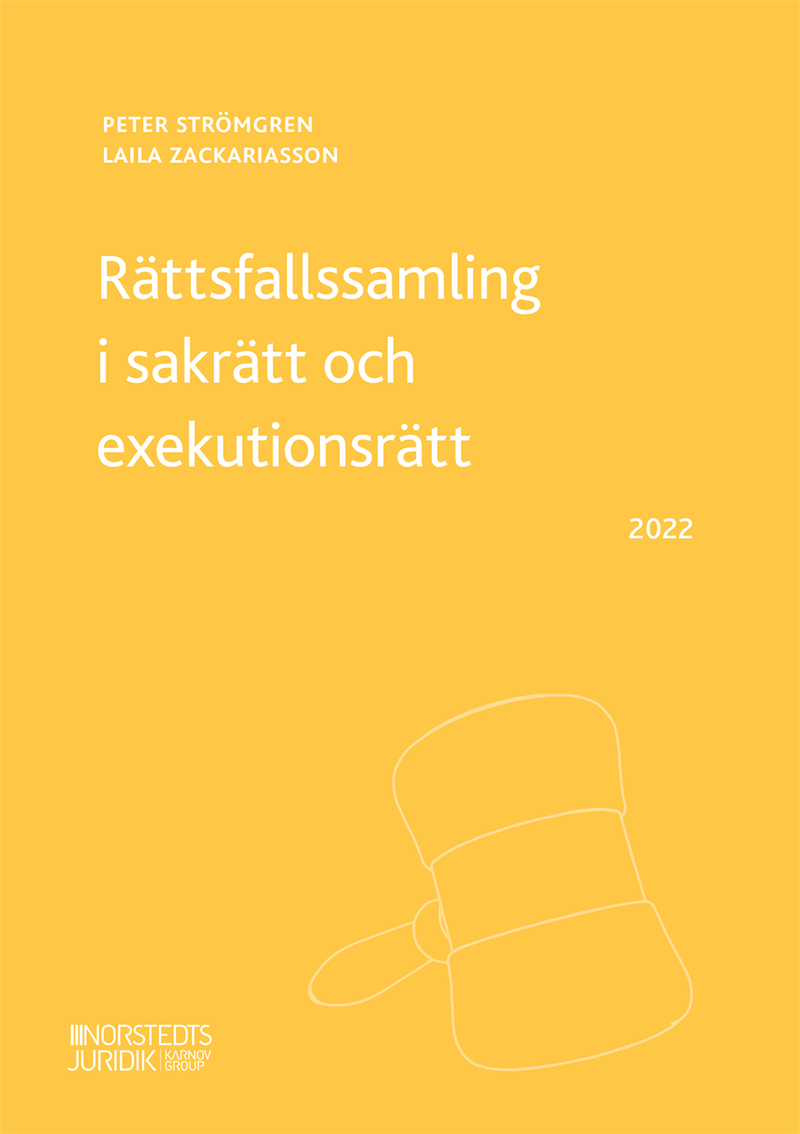 Rättsfallssamling i sakrätt och exekutionsrätt