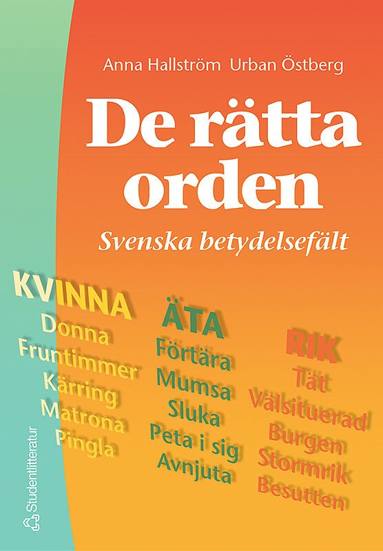 De rätta orden - Svenska betydelsefält