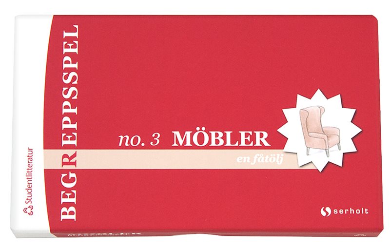 Begreppsspel Möbler