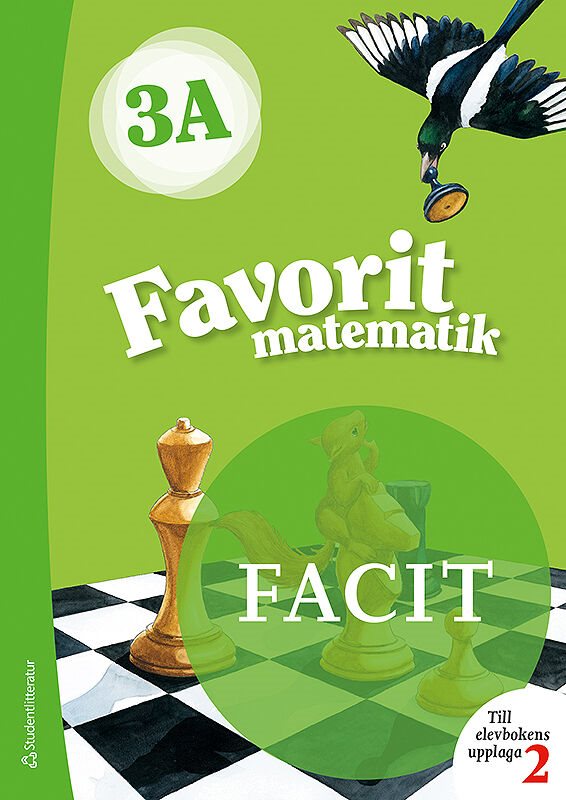 Favorit matematik 3A Facit till uppl. 2, 5-pack