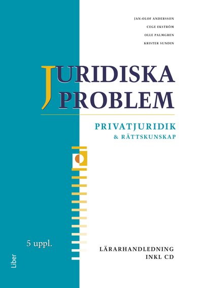 Juridiska problem Lärarhandledning med cd