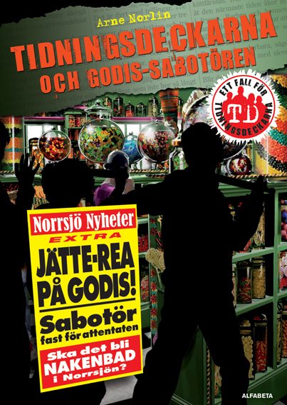 Tidningsdeckarna och godis-sabotören