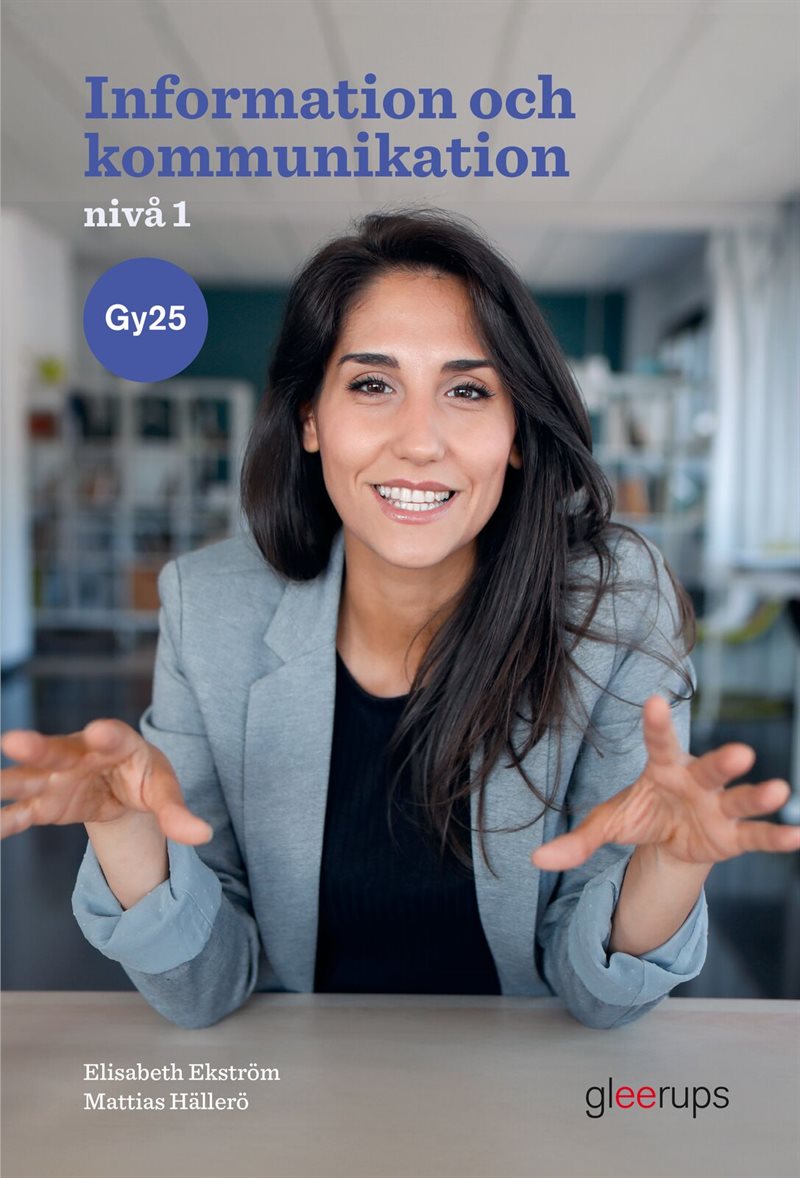Information och kommunikation 1, bok, Gy25