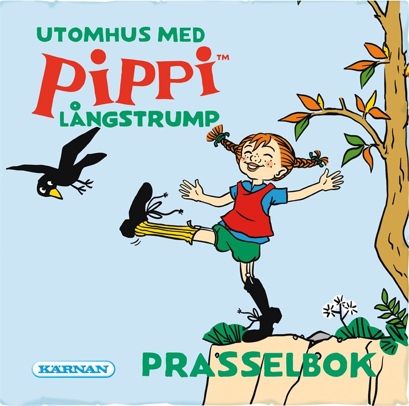 Tygbok Utomhus med Pippi Långstrump