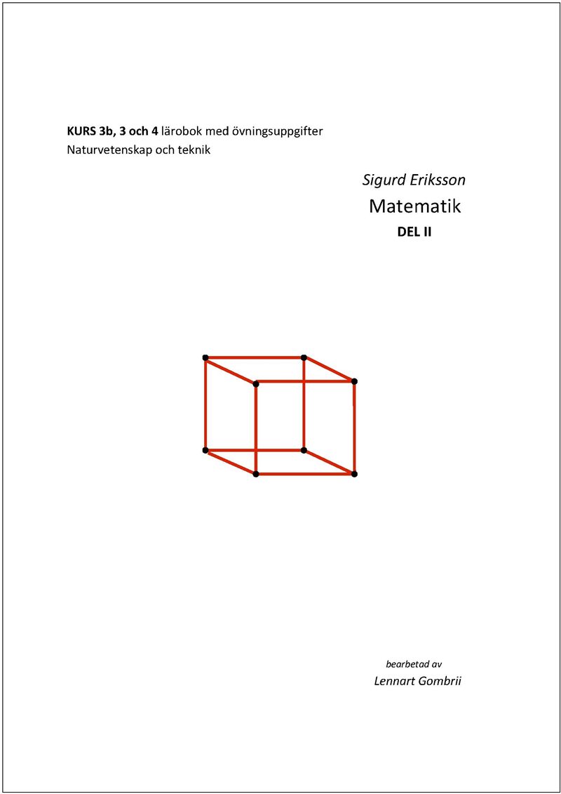 Sigurd Eriksson Matematik D. 2