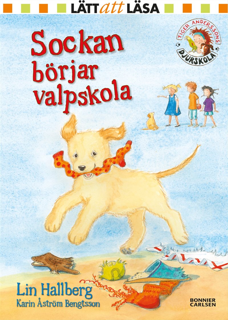 Sockan börjar valpskola