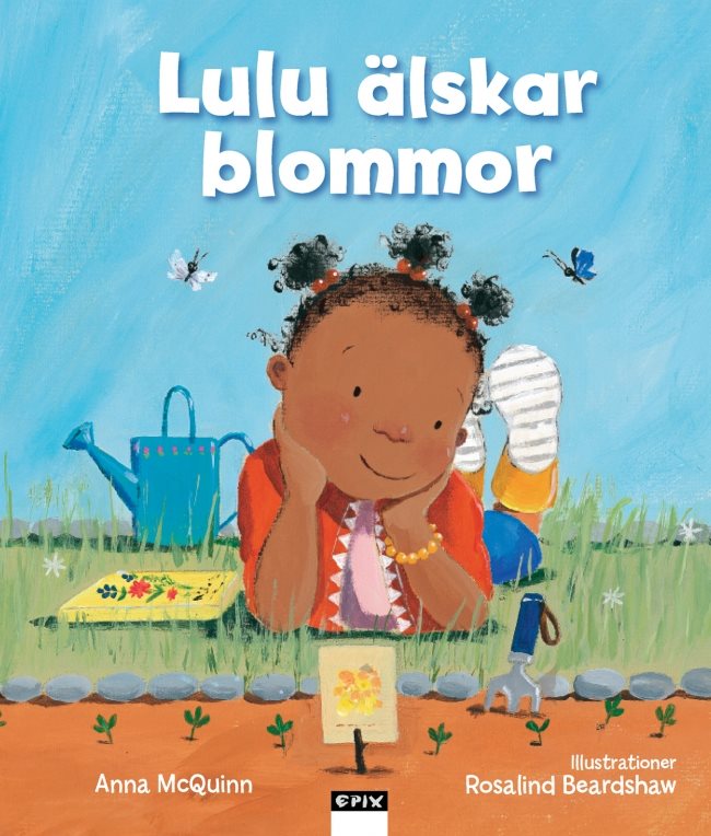 Lulu älskar blommor