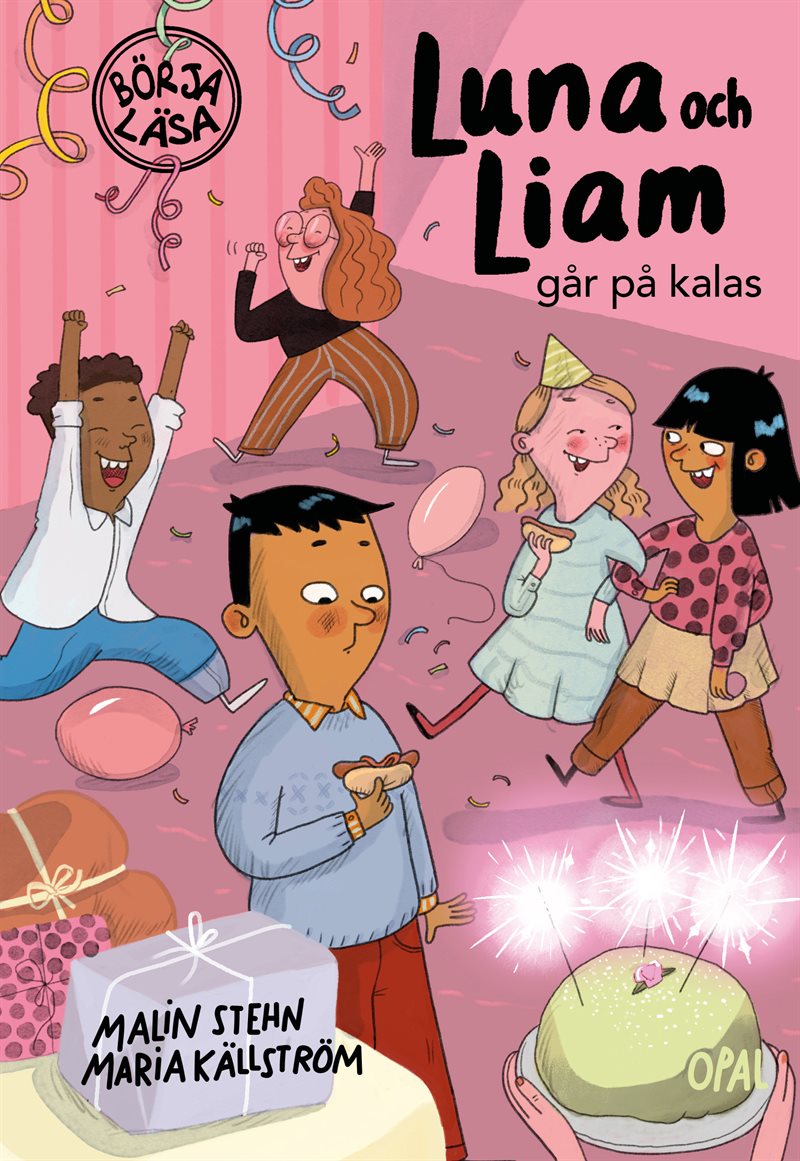 Luna och Liam går på kalas