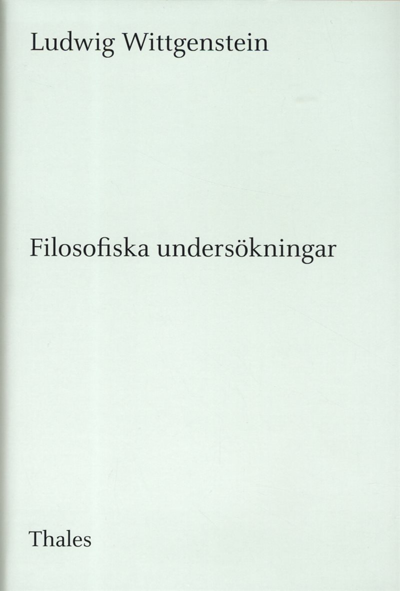 Filosofiska undersökningar