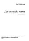 Den anomiska rätten : om undantagskonstruktionen av de rent ideella kränkningsersättningarna