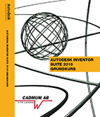 Autodesk Inventor 2016 Grundkurs