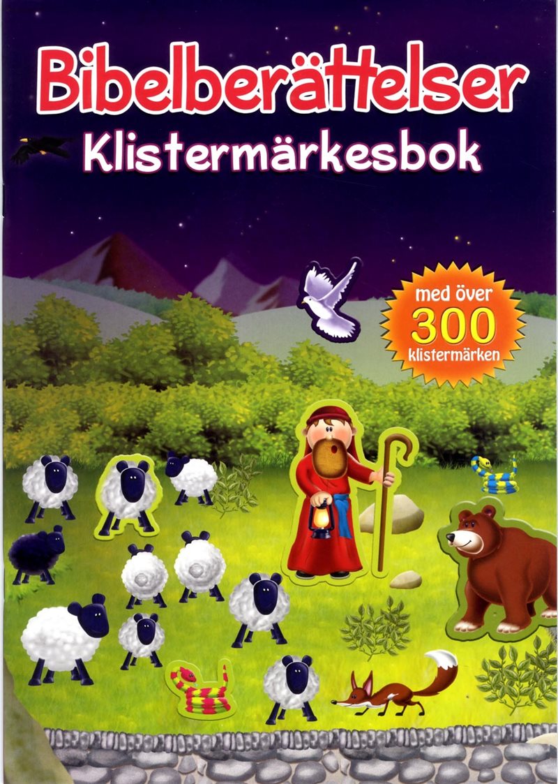 Bibelberättelser - Klistermärkesbok