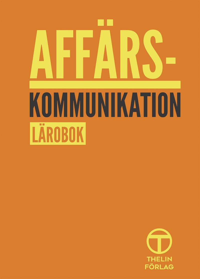 Affärskommunikation - Lärobok