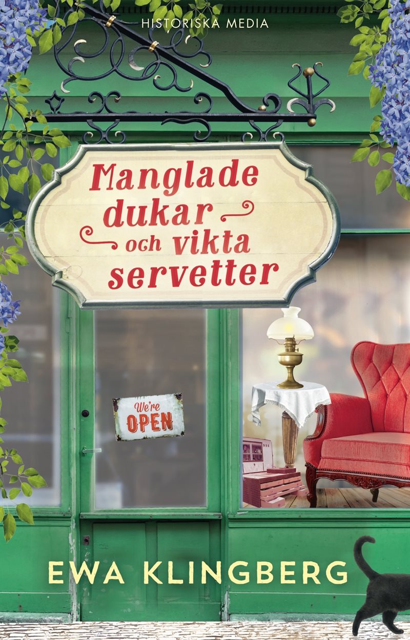 Manglade dukar och vikta servetter