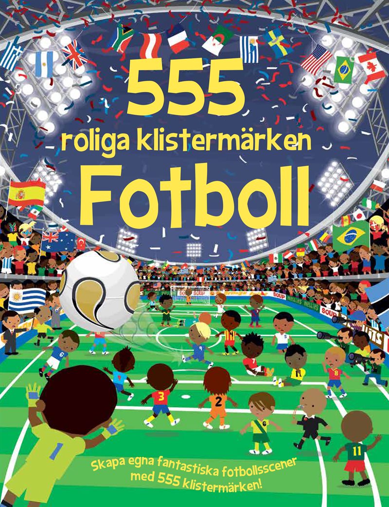 555 roliga klistermärken. Fotboll