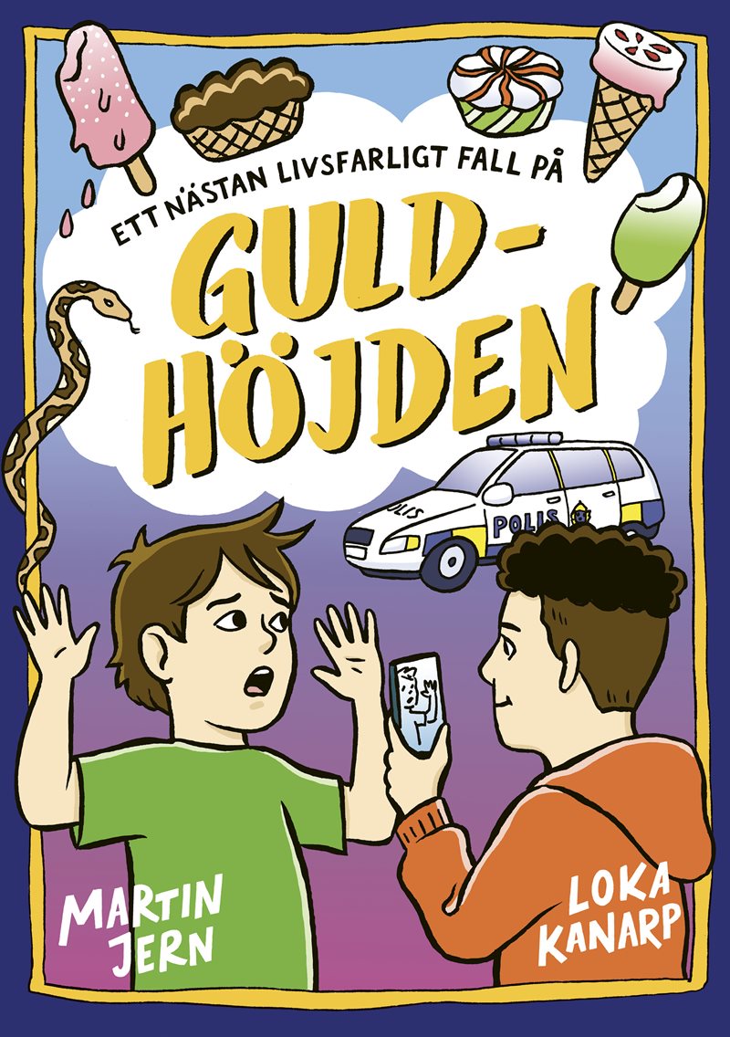 Ett nästan livsfarligt fall på Guldhöjden