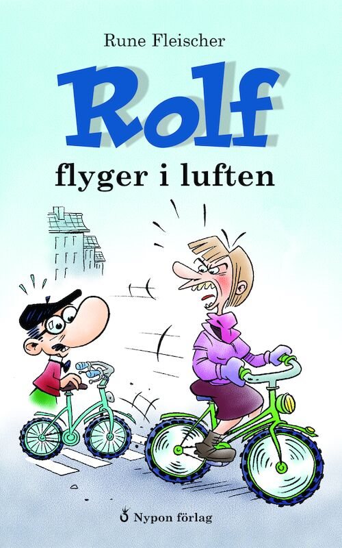 Rolf flyger i luften