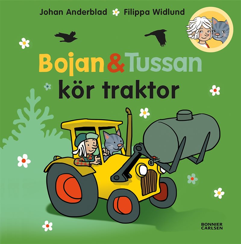 Bojan och Tussan kör traktor