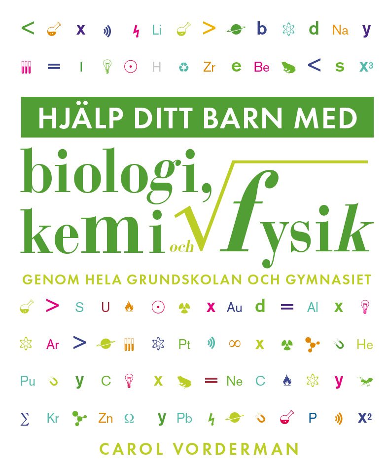 Hjälp ditt barn med biologi, kemi och fysik genom hela grundskolan och gymnasiet