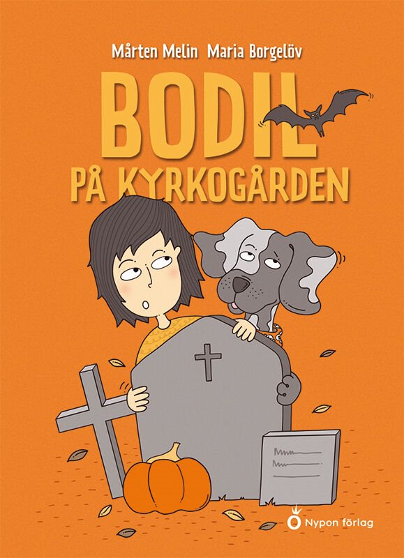 Bodil på kyrkogården