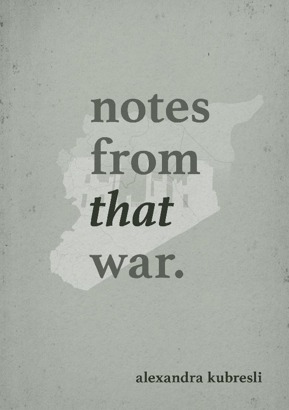 Notes from that war