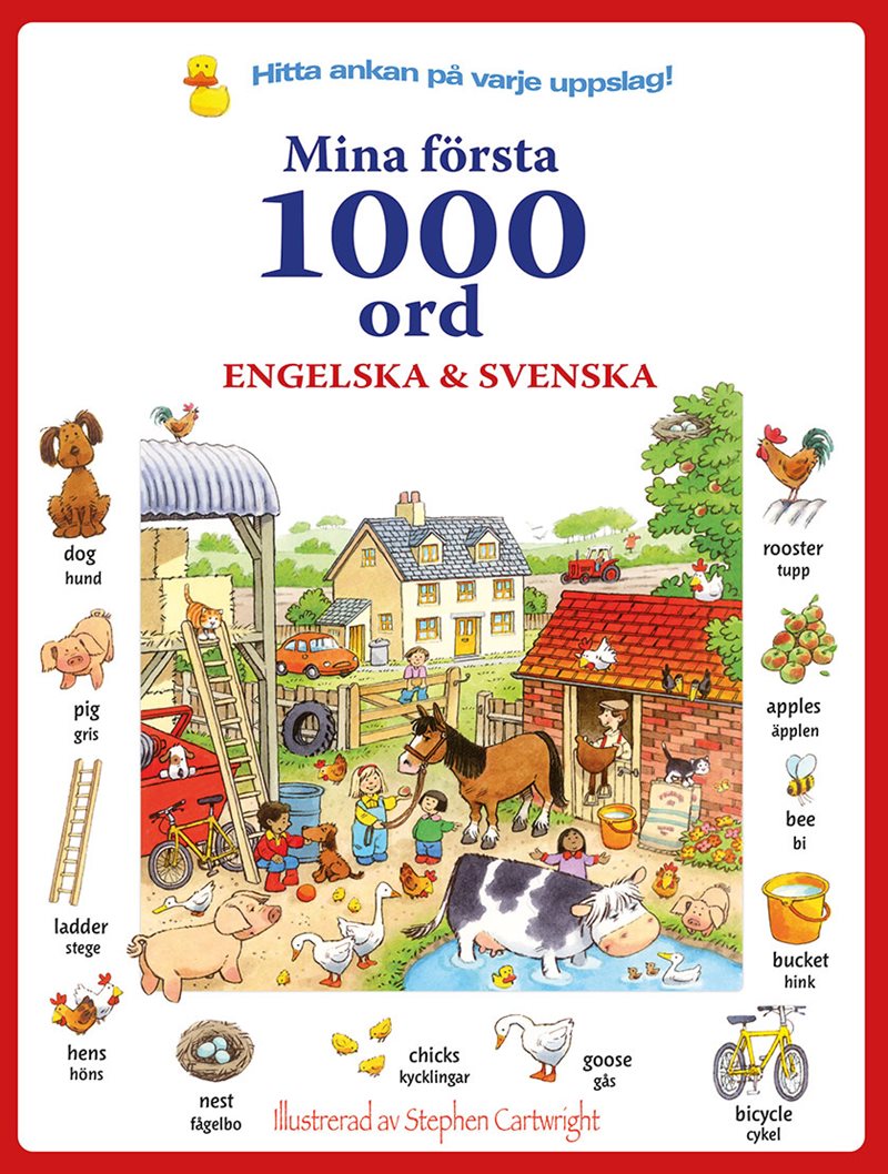 Mina första 1000 ord : engelska & svenska