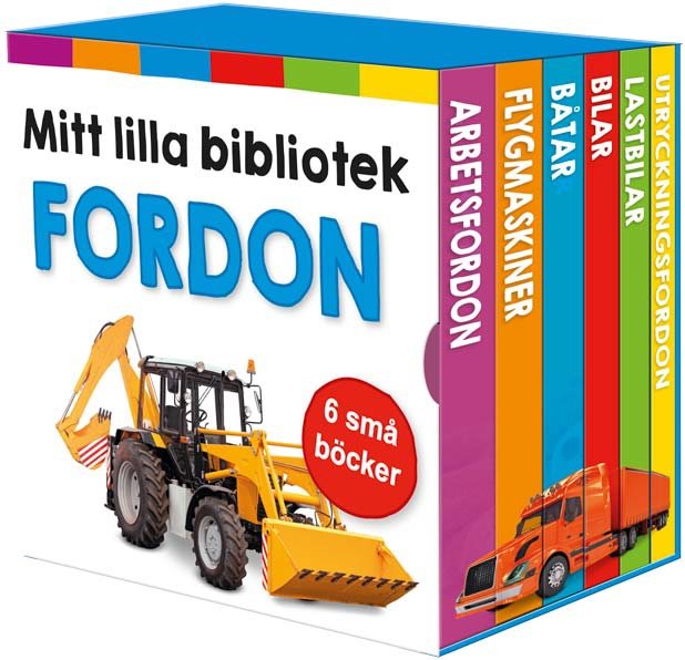 Mitt lilla bibliotek : Fordon 6 små böcker