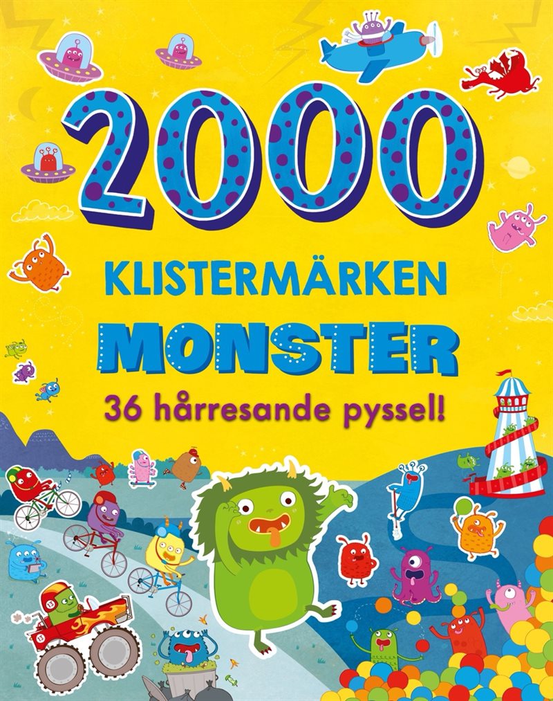 2000 klistermärken: Monster