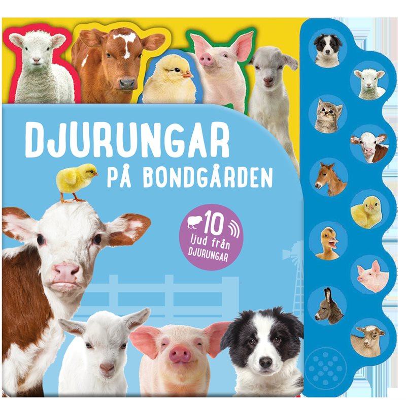 Djurungar på bondgården