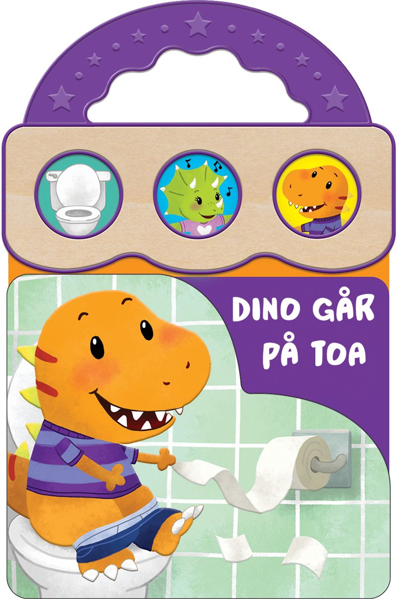 Dino går på toa