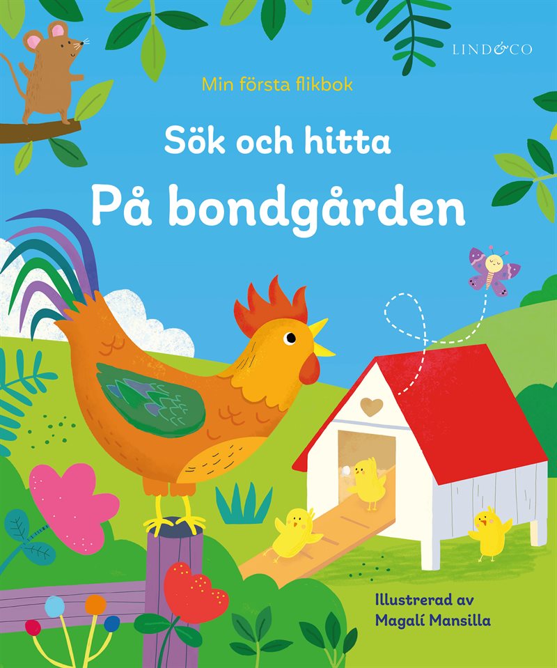 Min första flikbok : sök och hitta på bondgården