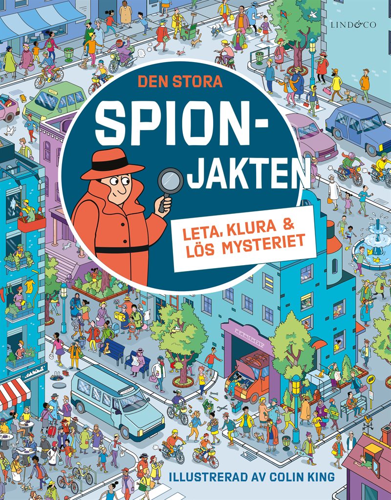 Den stora spionjakten : leta, klura och lös mysteriet