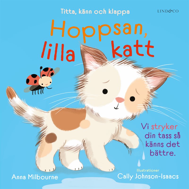 Hoppsan, lilla katt : titta, känn och klappa