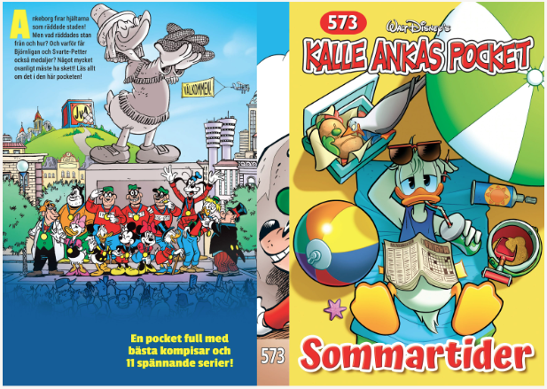 Kalle Ankas Pocket 573 : Sommartider