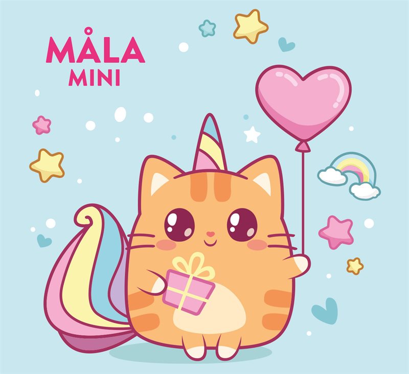 Måla mini: kawaii