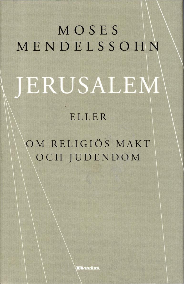 Jerusalem : eller om religiös makt och judendom