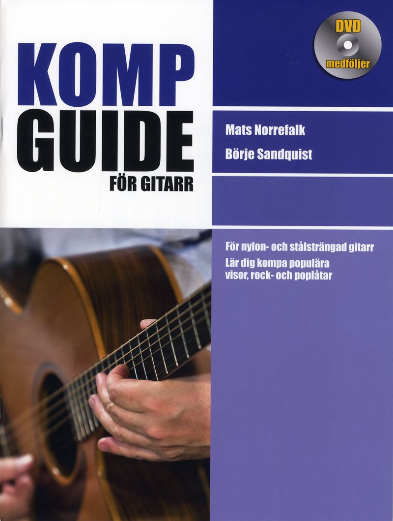 Kompguide för gitarr inkl DVD