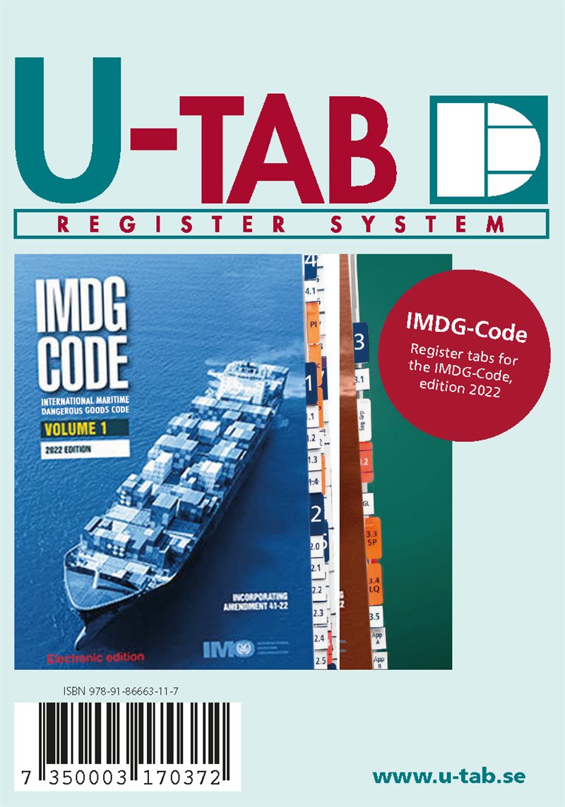U-TAB till IMDG Code 2022