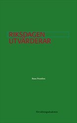 Riksdagen utvärderar