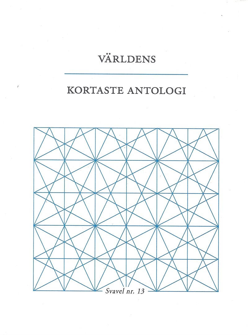 Världens kortaste antologi